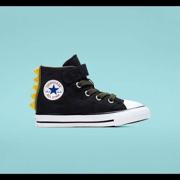 baby dinosaur converse